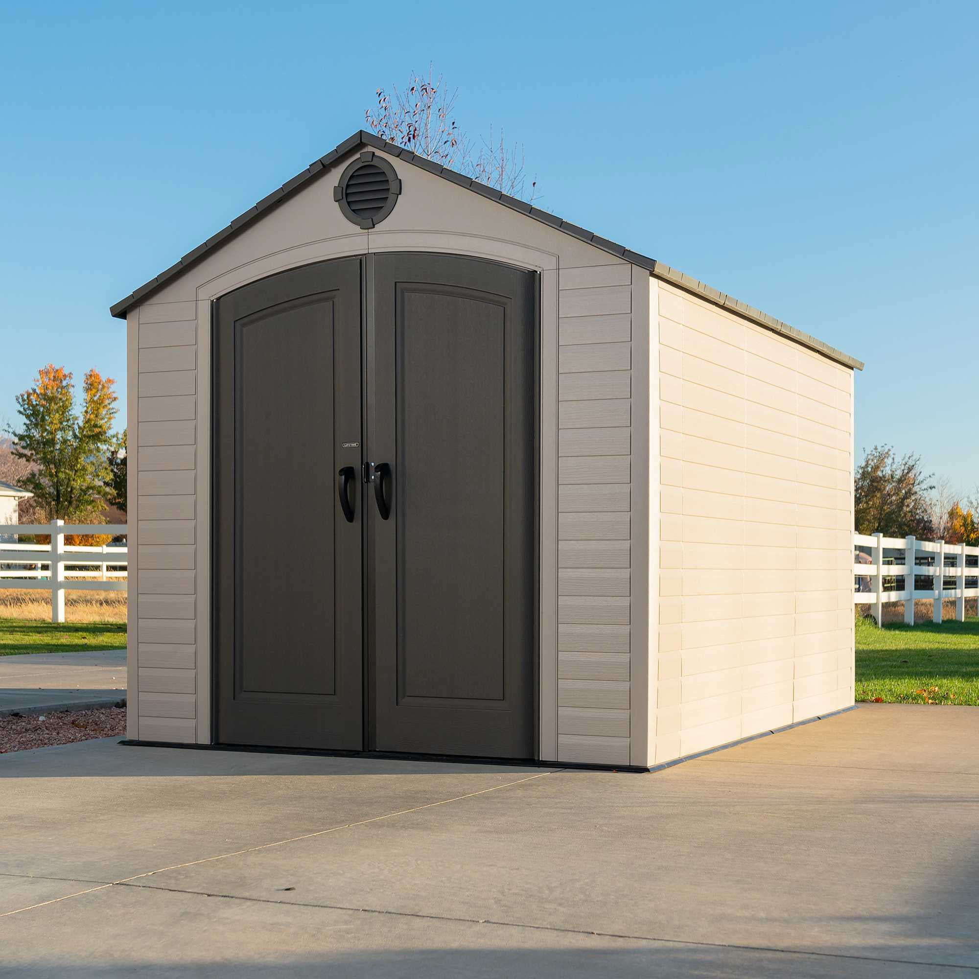2026 Lifetime 8 Ft. x 10 Ft. Outdoor Storage Shed