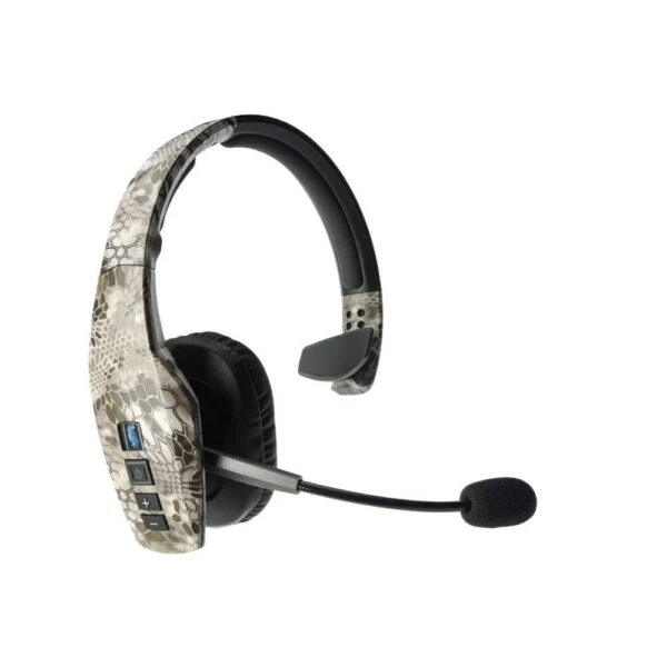 B550-XT Bluetooth Headset, 96% Noise Cancellation, Voice-Controlled, 24-Hour Talk Time, IP54 Water Resistant