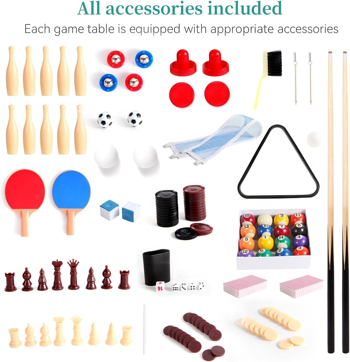 12-in-1 Game Table - 48