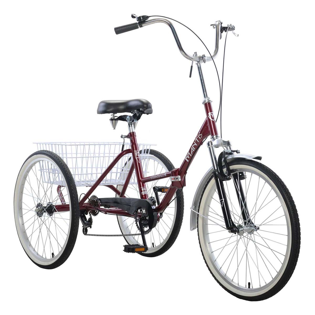 Mantis Tri-Rad Folding 24′′ 6-Speed Tricycle