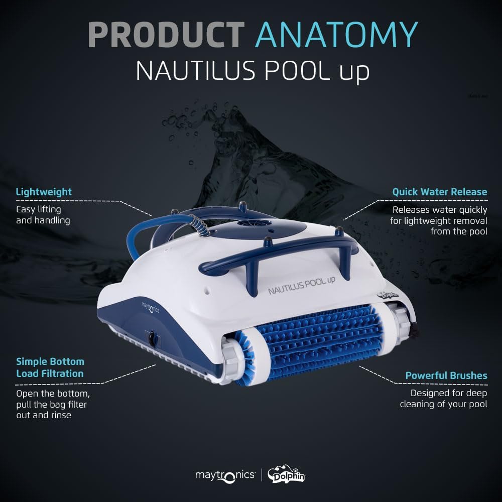 Nautilus CC Automatic Robotic Pool Vacuum Cleaner