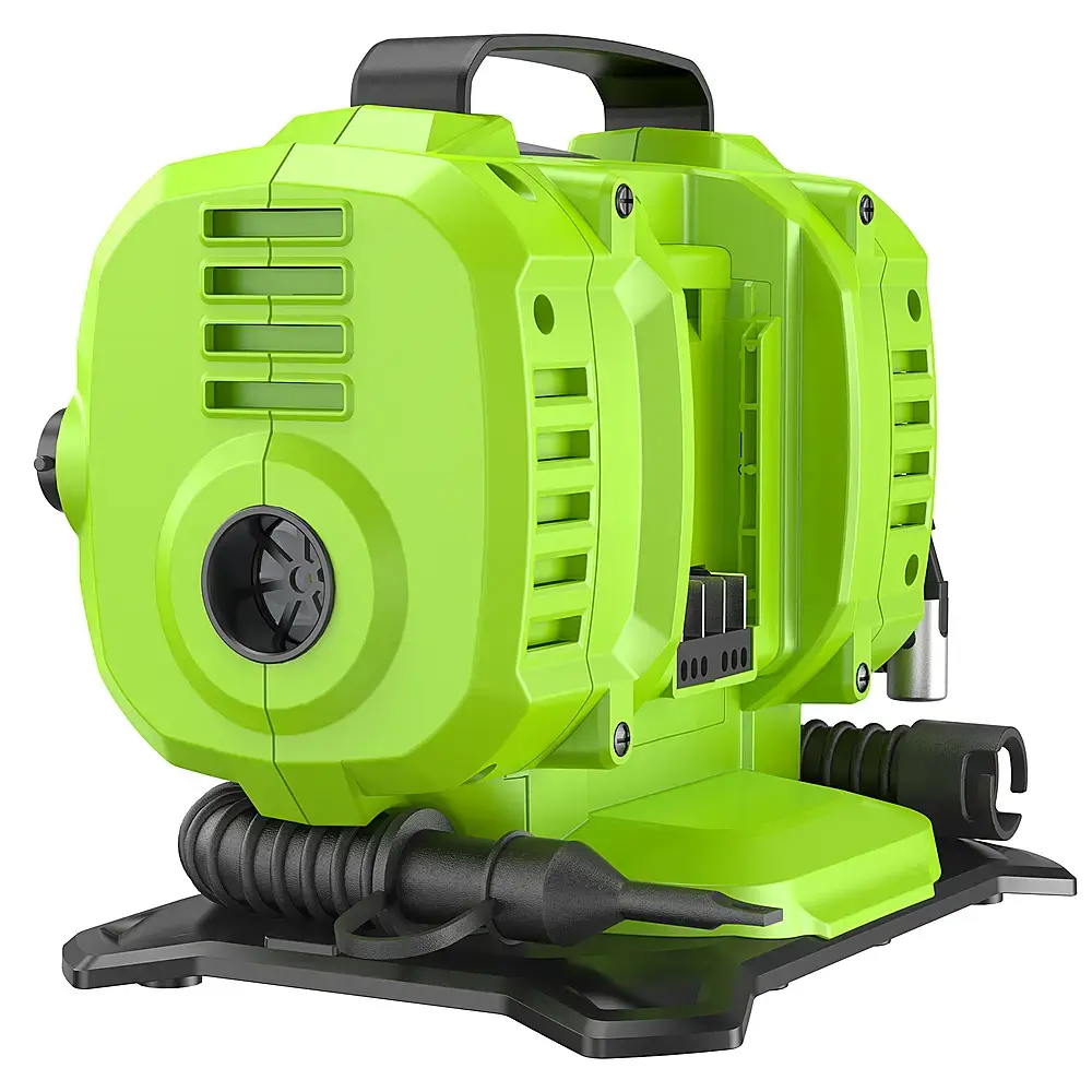 2026 24 Volt Battery Powered 160-PSI Inflator with 2.0 Ah USB-C Battery & Charger - Green