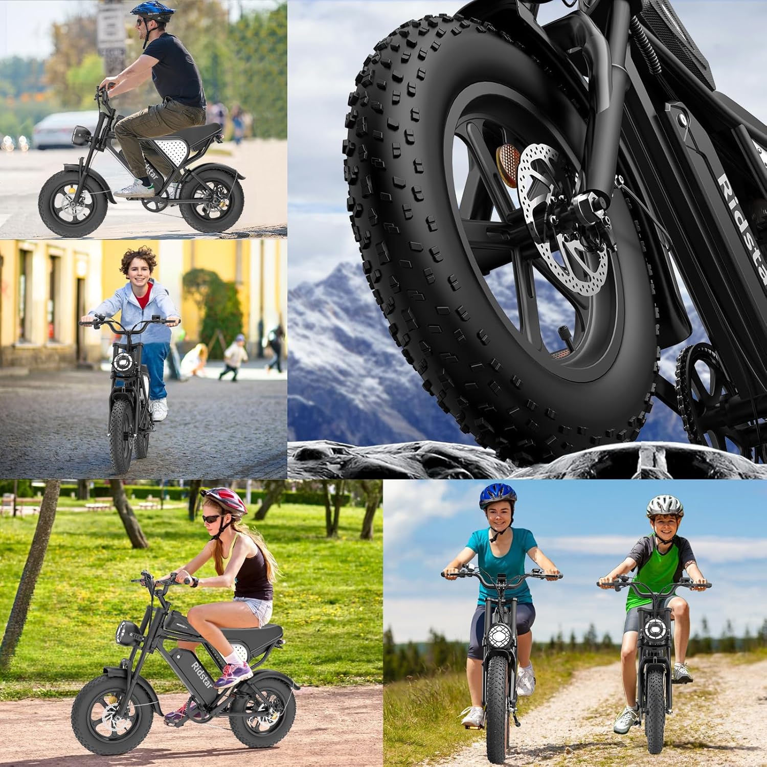 Electric Bike Q20, 2000W, 52V, 30-180 Miles