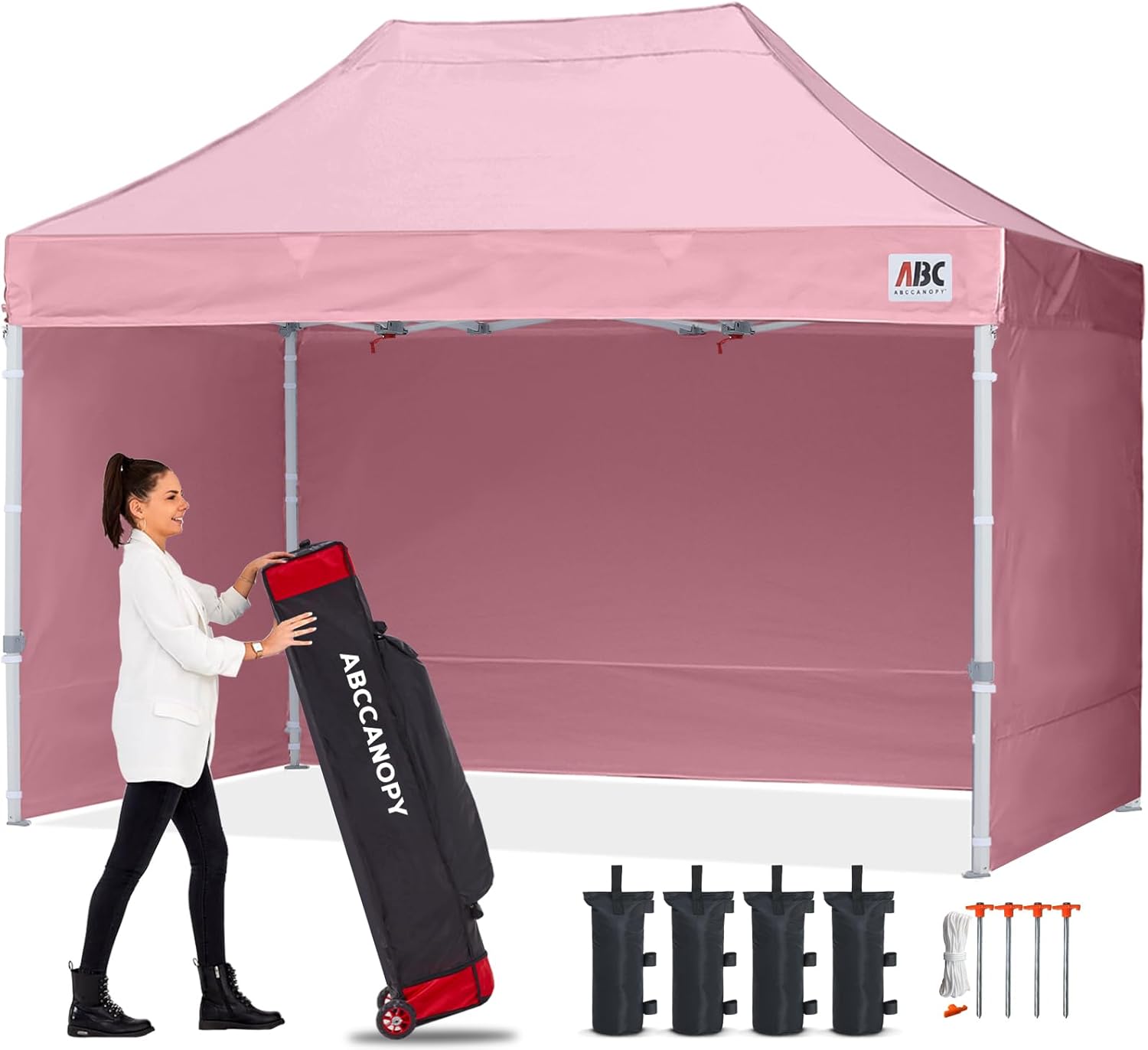 Easy Pop Up Canopy Tent 10×10 with Sidewalls