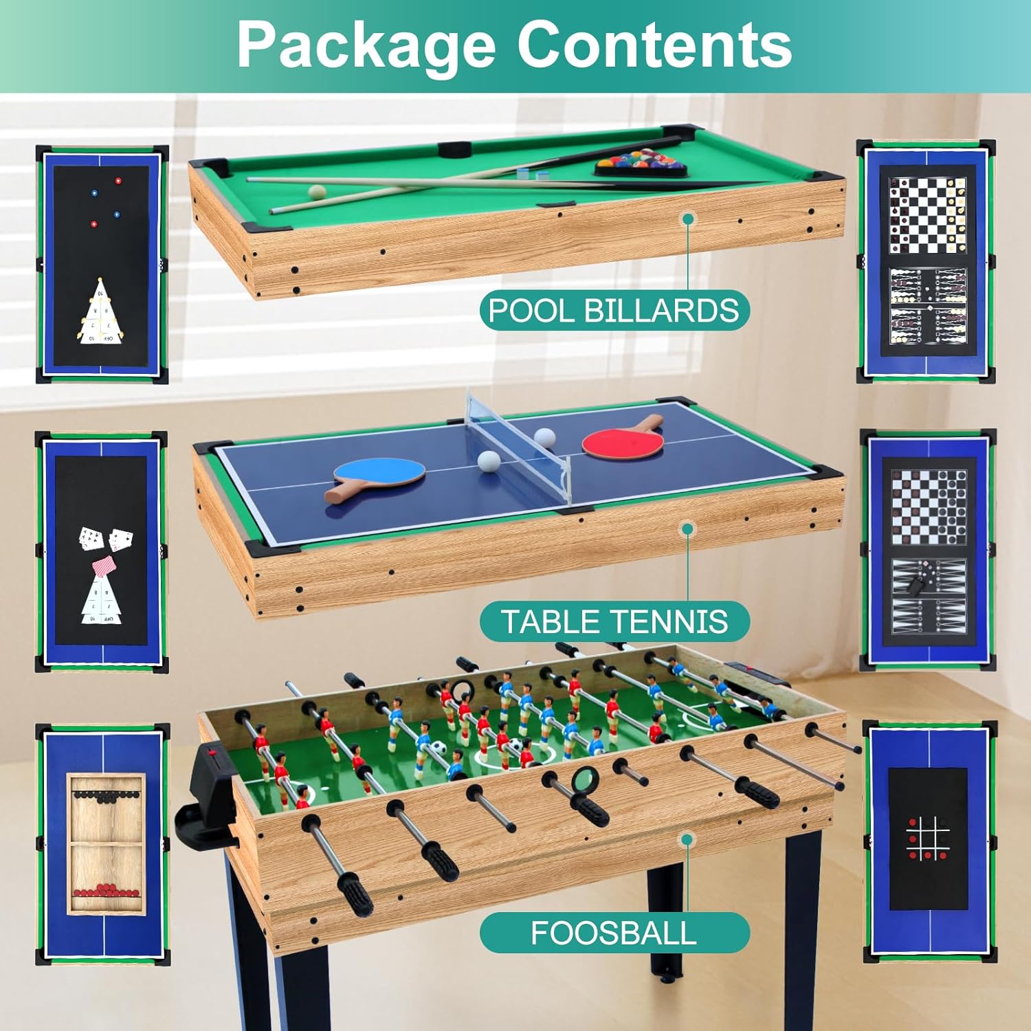 12-in-1 Game Table - 48