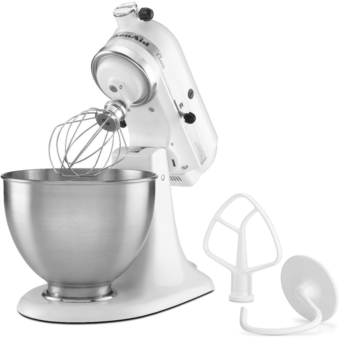 Classic Series 4.5 Quart Tilt-Head Mixer – White