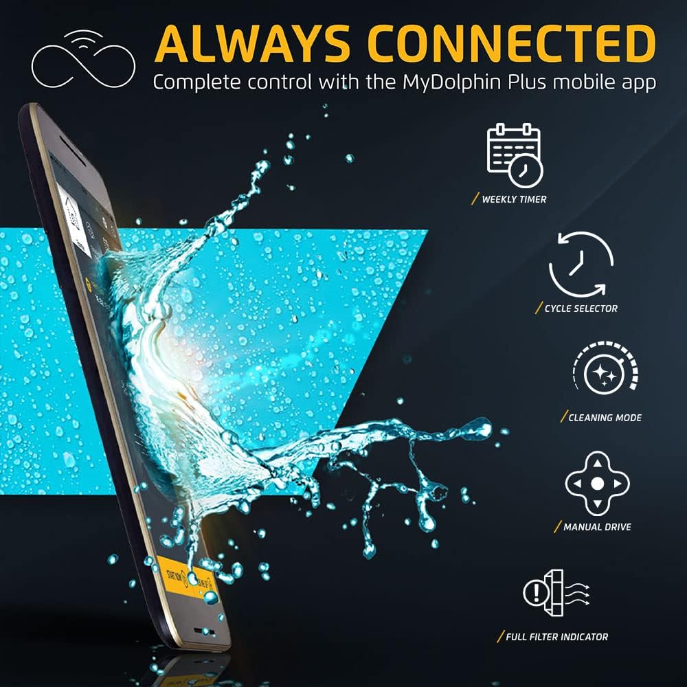 Plus Wi-Fi Robotic Pool Vacuum Cleaner