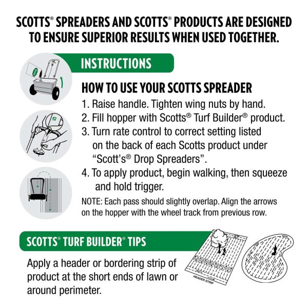 Scotts 32-lb Turf Builder Classic Drop Fertilizer Spreader