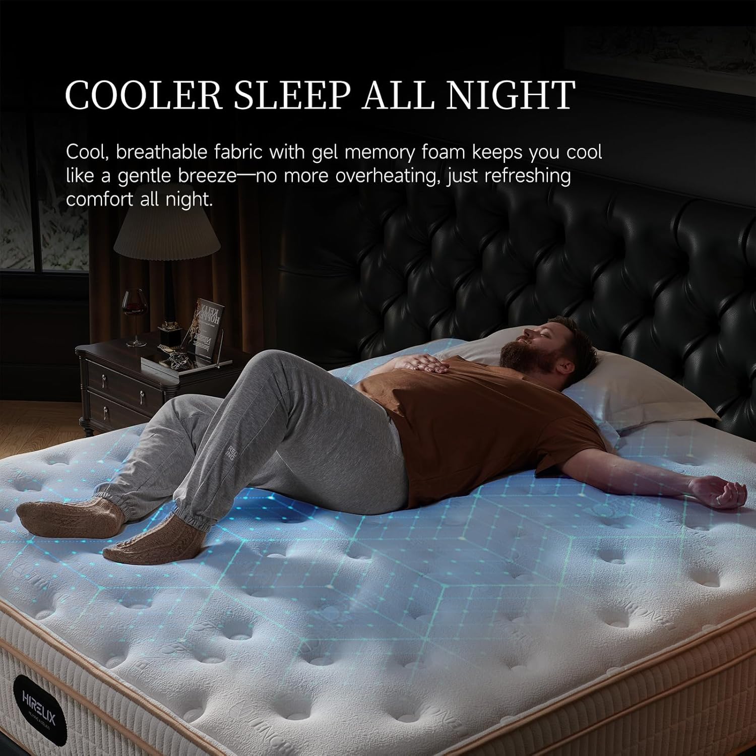 14 Inch Queen Hybrid Mattress with Cooling Foam