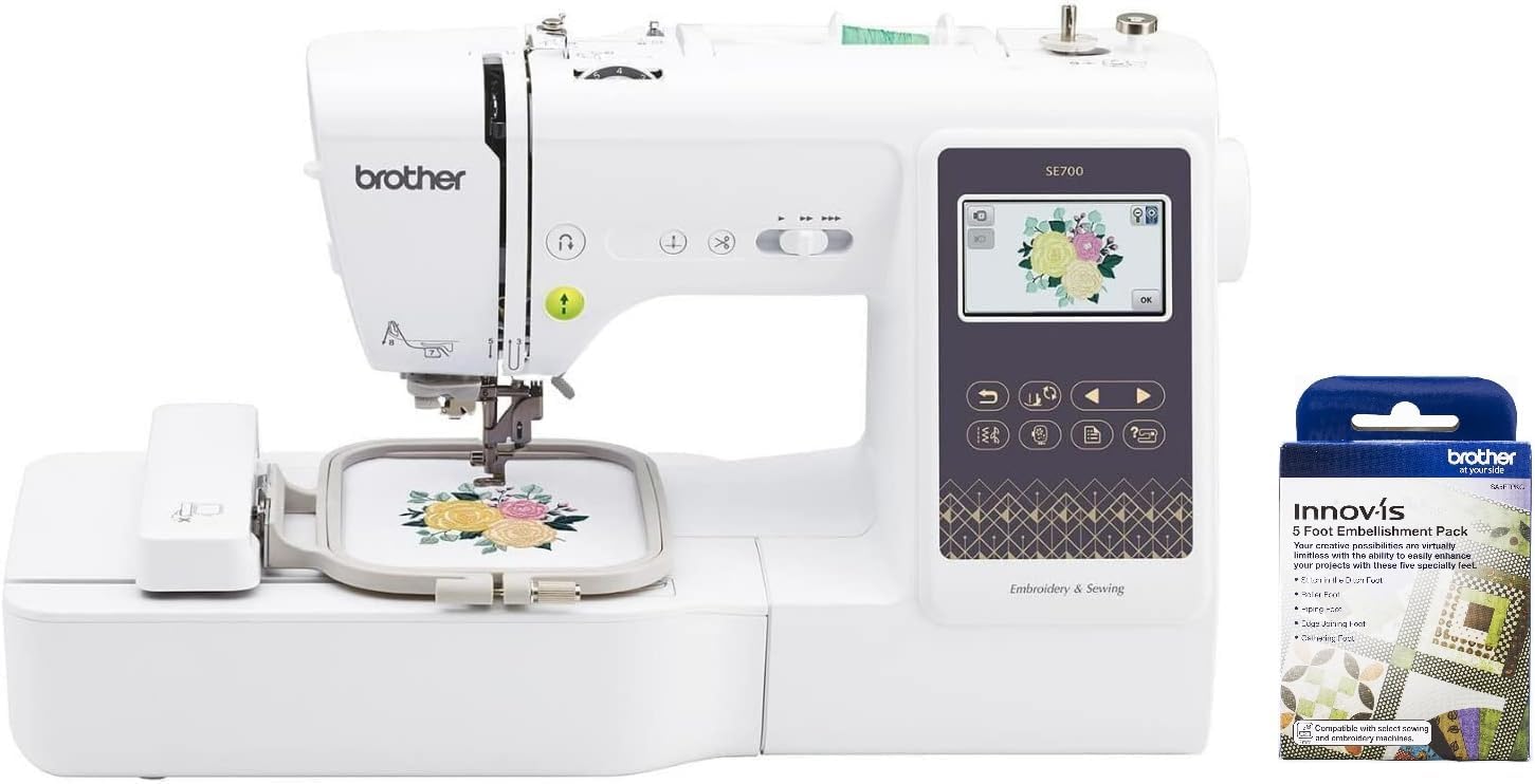 Se700 Sewing and Embroidery Machine - 135 Designs