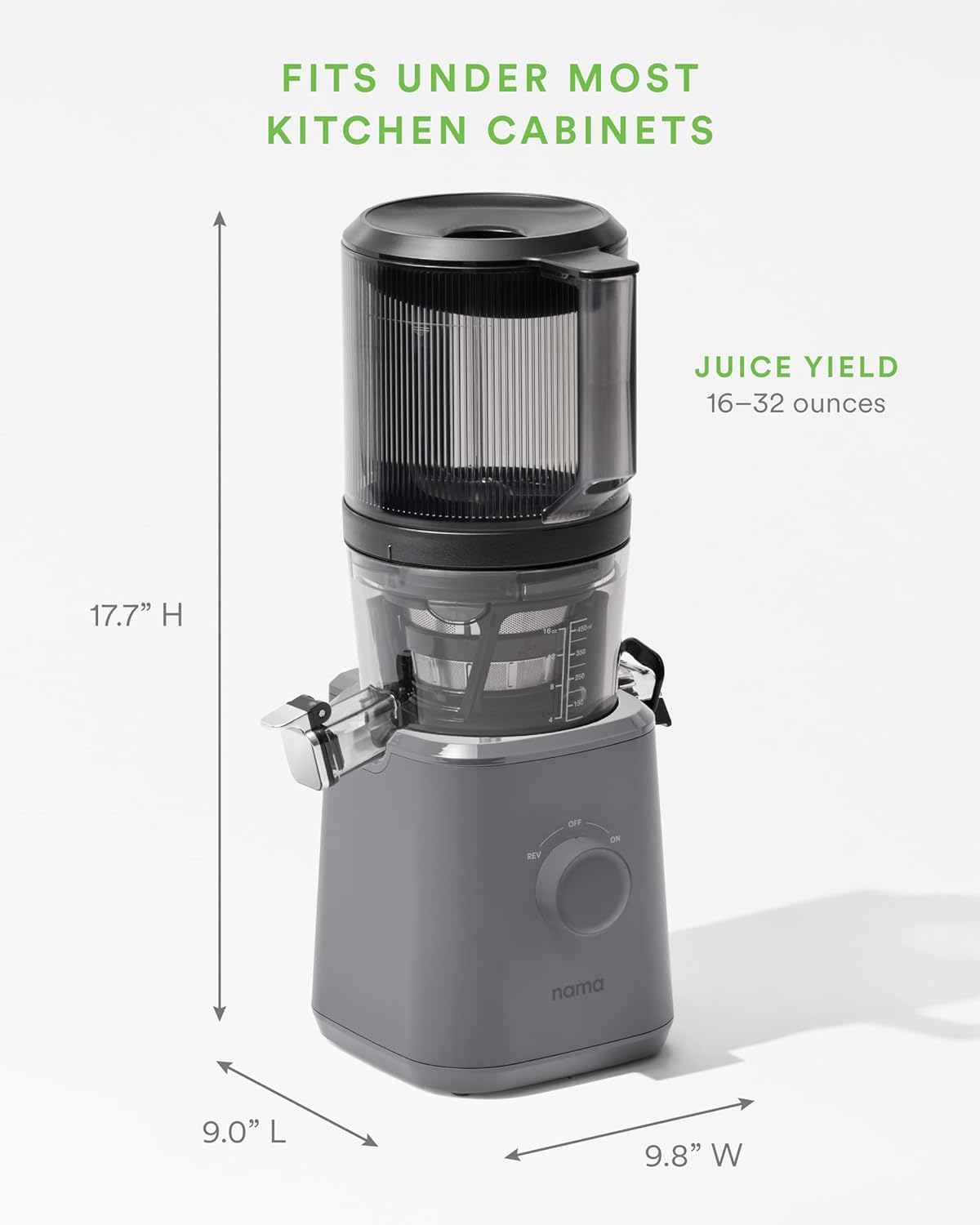 Cold Press Juicer – Hands-Free Masticating Juicer