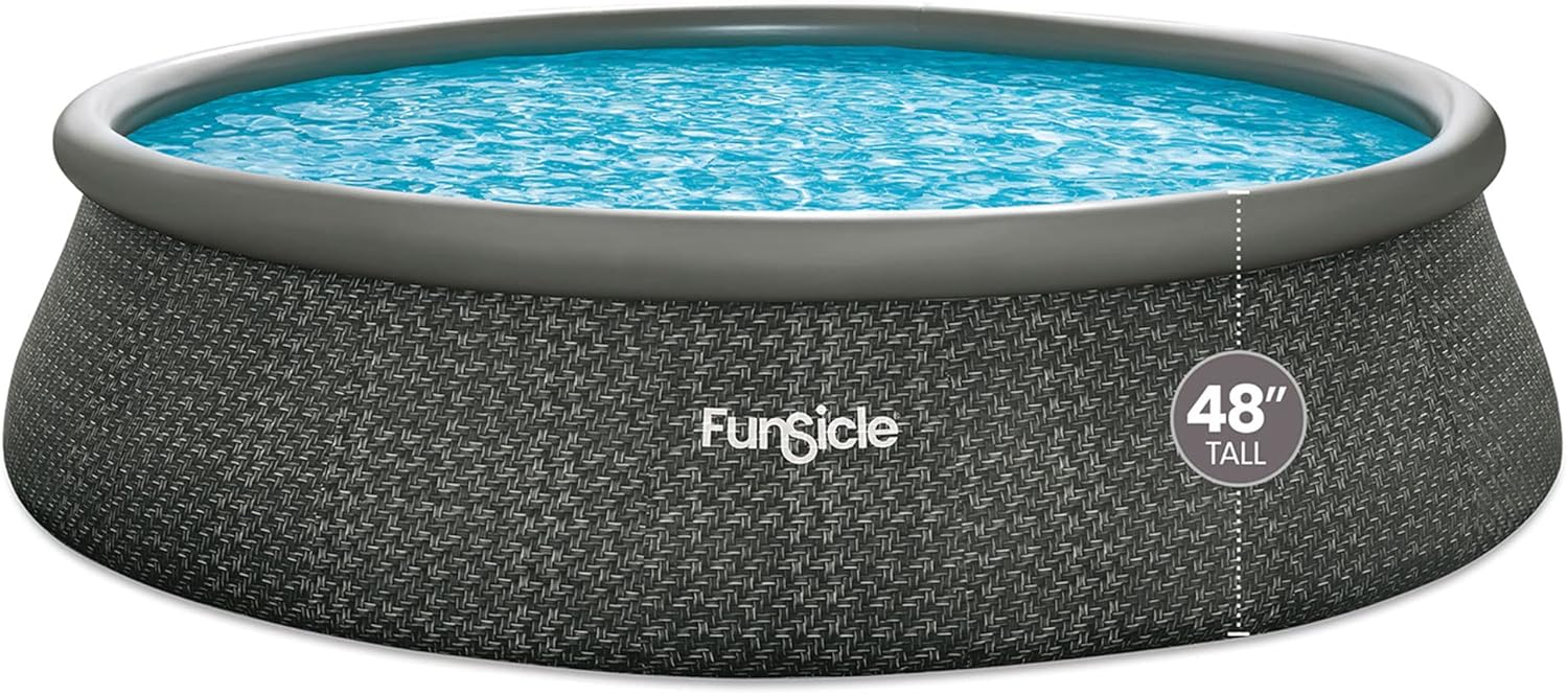 12ft x 36in Quickset Inflatable Ring Pool Set