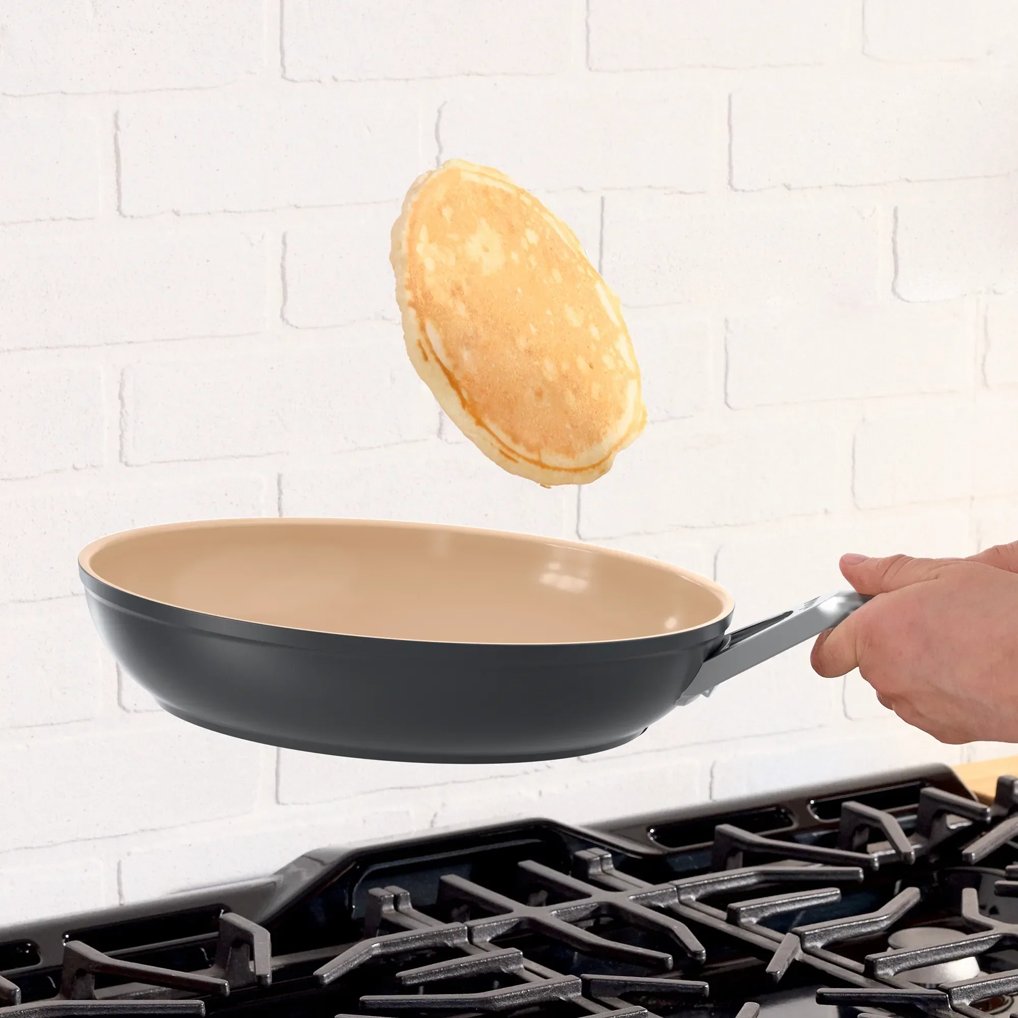 Ninja Extended Life™ Premium Ceramic Cookware with CeramicLock™ Coating – Durable Non-Stick, Oven Safe to 285°C
