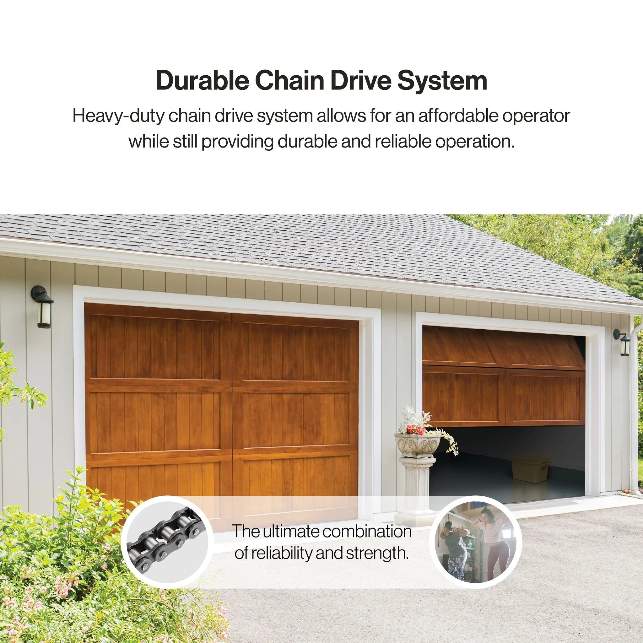 2026 Genie Chain Drive 750 3/4 HPc Garage Door Opener w/Battery Backup - Heavy Duty -