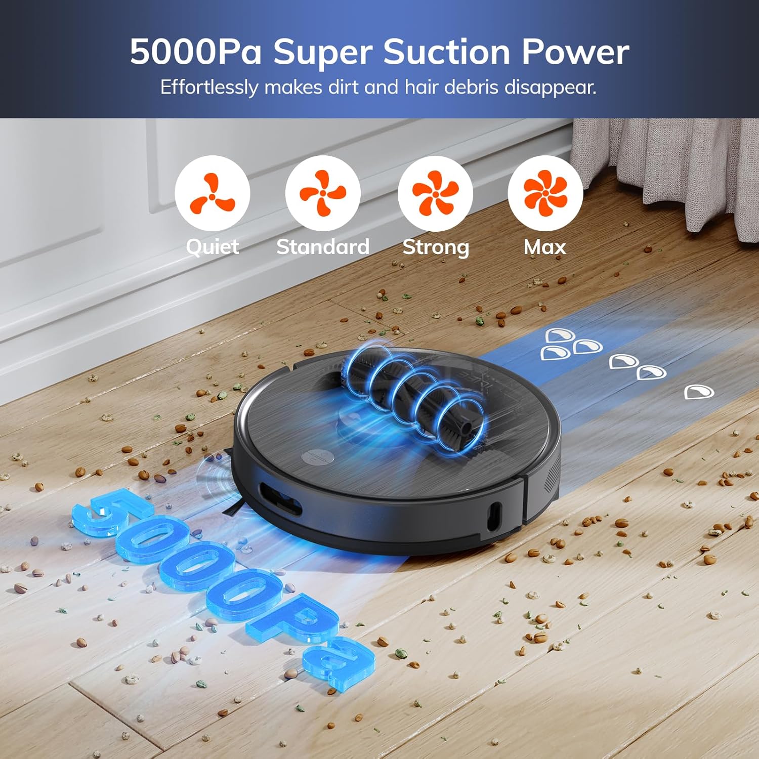 A30 Pro Robot Vacuum and Mop with Self-Emptying Station