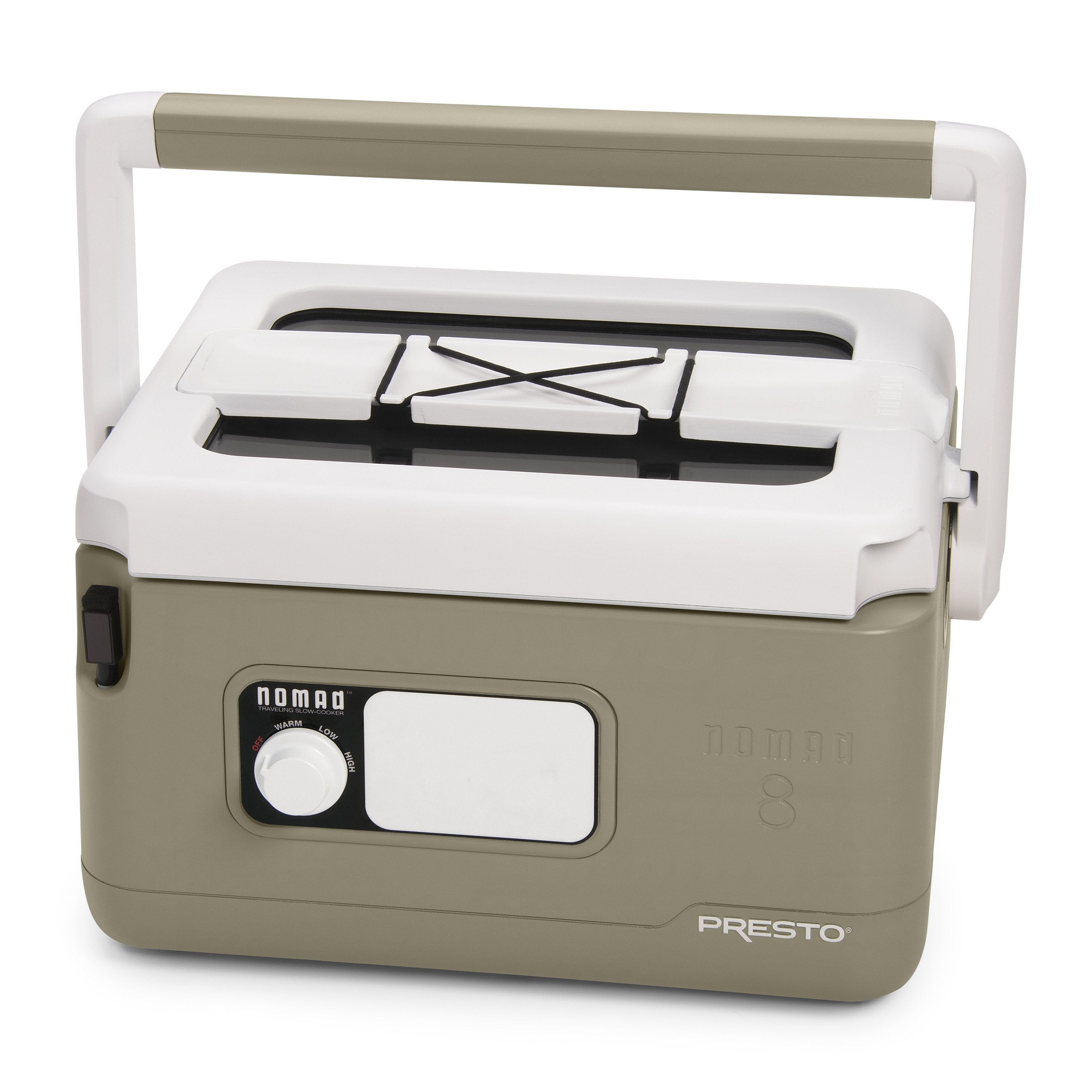 2026 8-Quart Nomad Traveling Slow Cooker in Tan