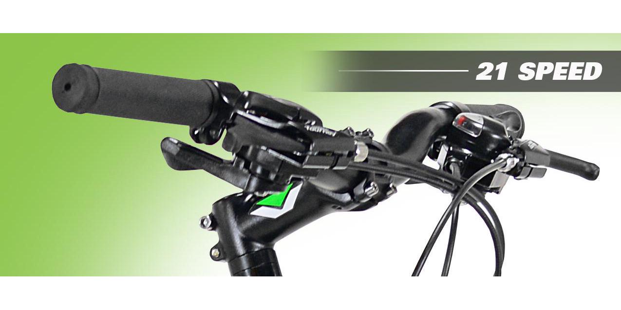 Genesis 27.5 RCT Mens Mountain Bike, Black/Green