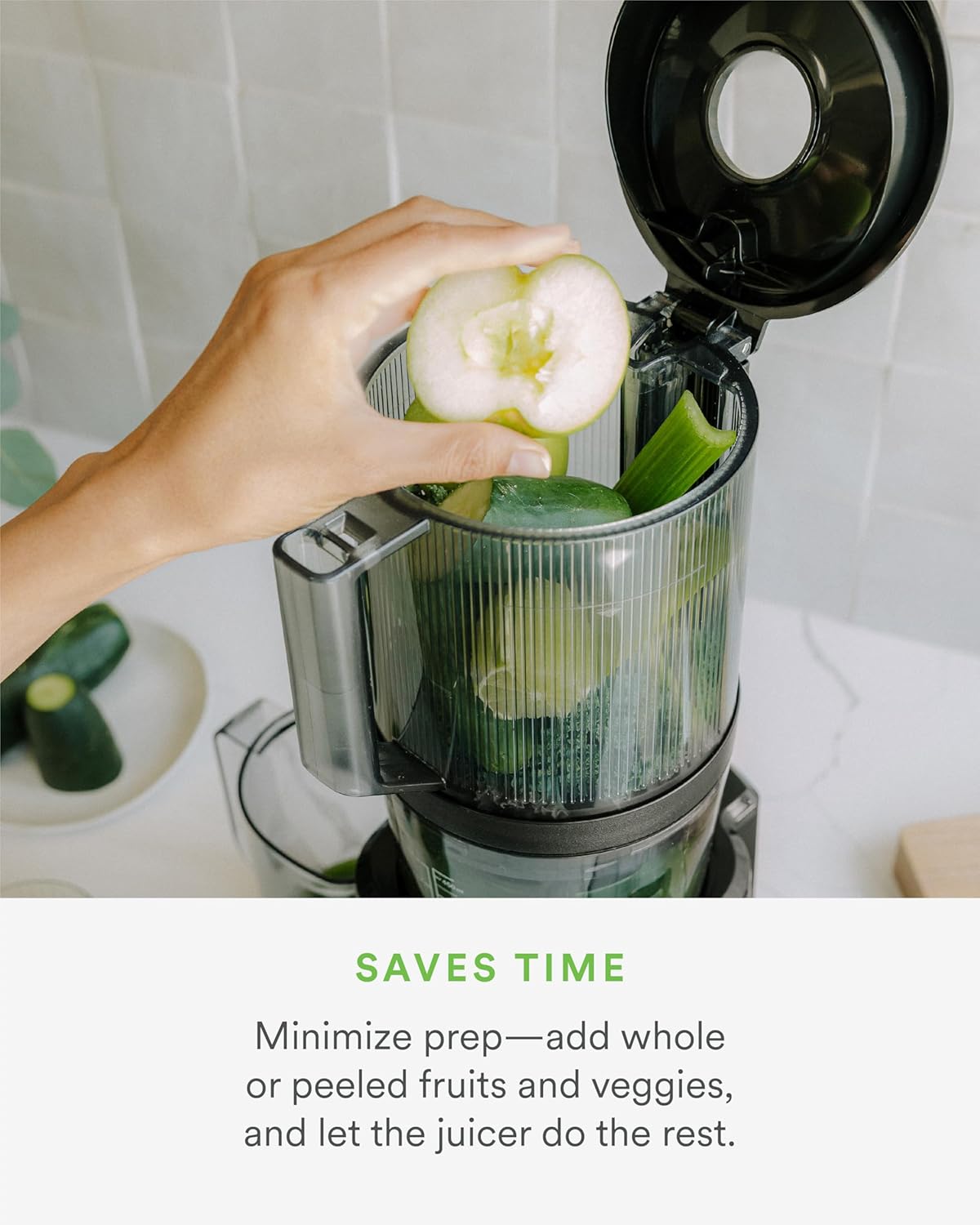 Cold Press Juicer – Hands-Free Masticating Juicer