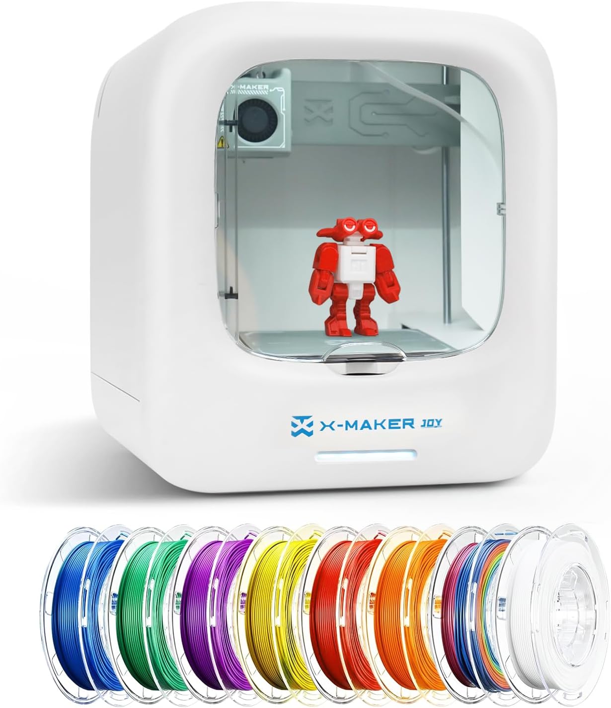 Joy 3D Printer for Kids with 8 Filament Set