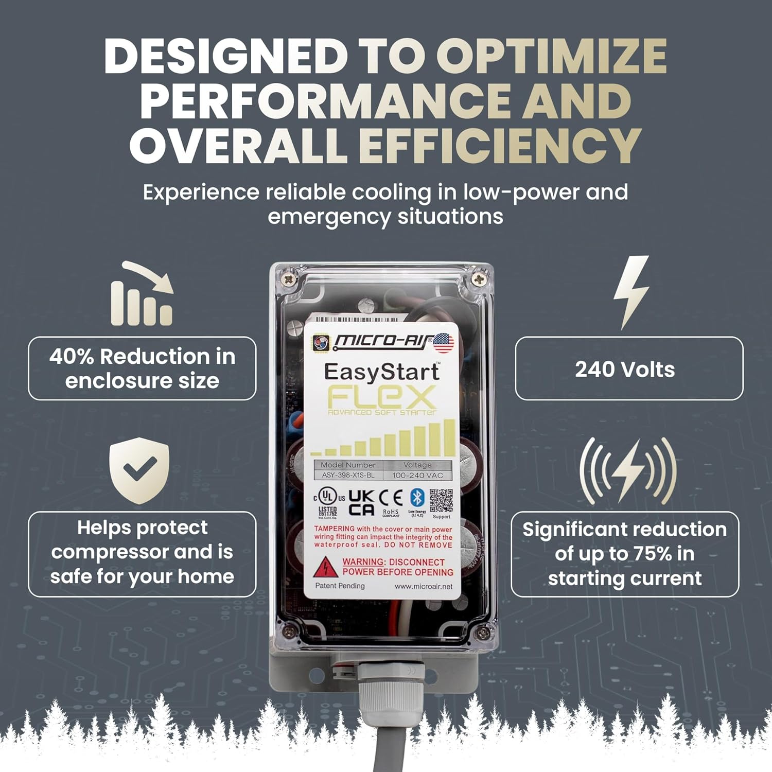 Easystart Flex 398 – Bluetooth Soft Start Kit for AC