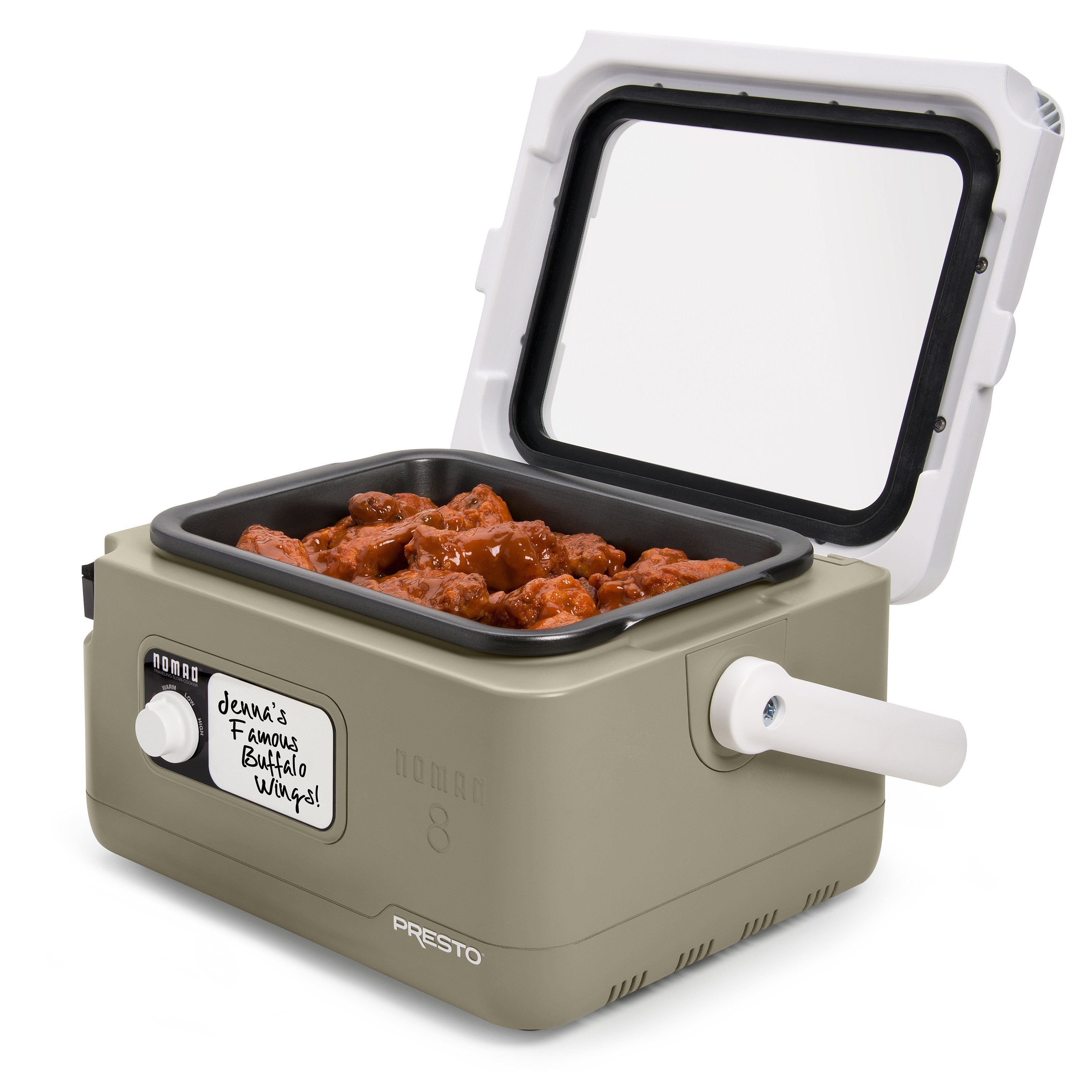 2026 8-Quart Nomad Traveling Slow Cooker in Tan
