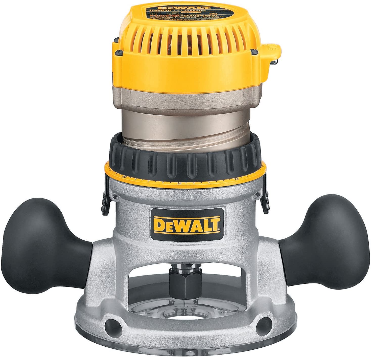2026 DEWALT Router, Fixed Base, 1-3/4-HP (DW616) , Yellow