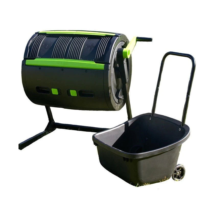 2026 65-Gallon Compost Tumbler And Cart Combo