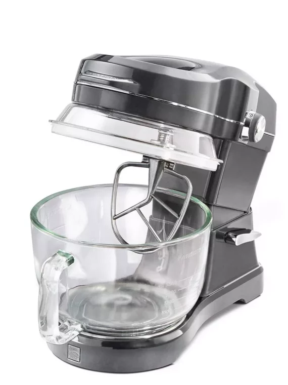 Kenmore Elite Ovation 5qt Stand Mixer with Pour-In Top, 500W – Gray