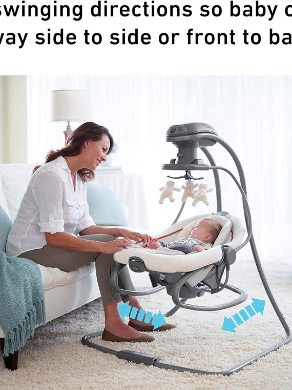 DuetSoothe Swing and Rocker – Sapphire