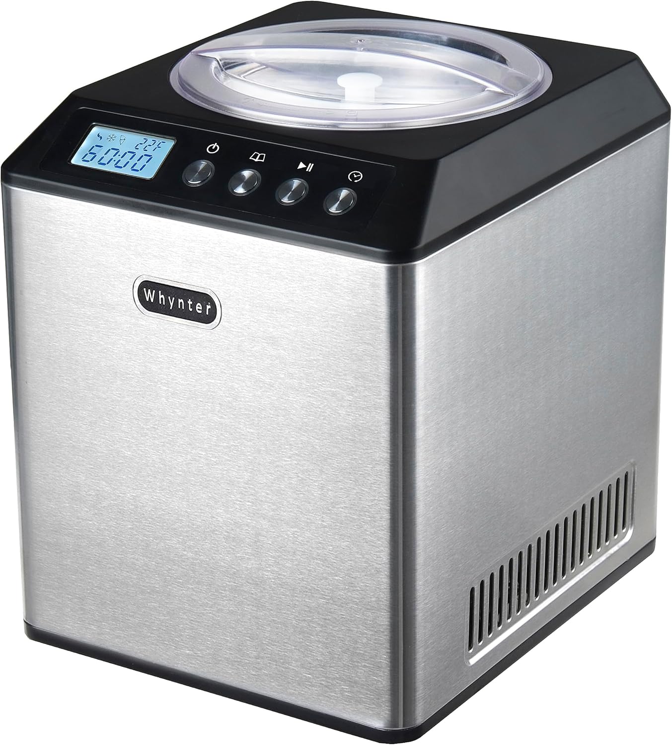 Ice Cream Maker Machine 2.1 Qt with Compressor