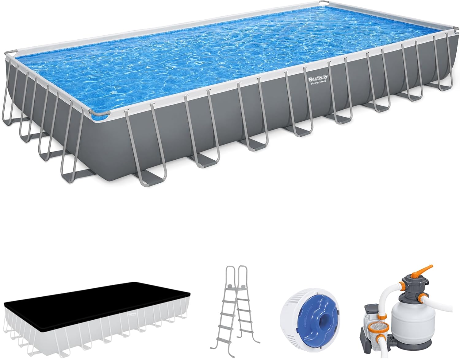 Bestway Oval Above Ground Pool Set (10' x 6'7