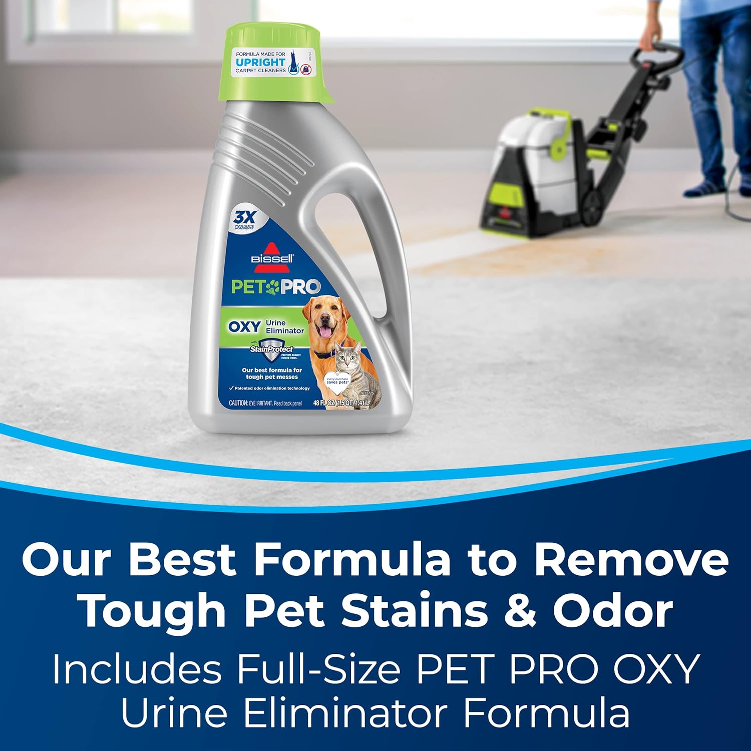 Big Green Professional Carpet Cleaner with Tools