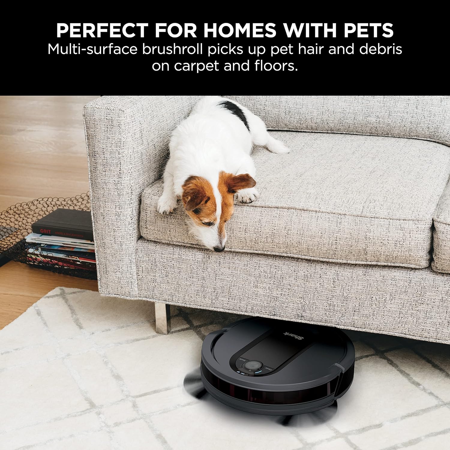 Iq Robot Vacuum – Bagless Self-Empty, Multi-Surface