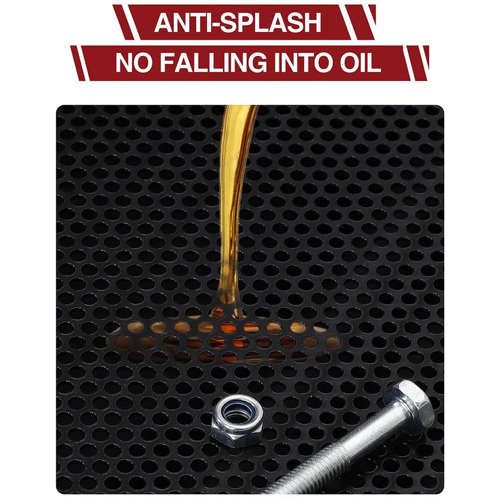 2026 17 Gal Electric Oil Drain with 110V Pump & 8 Ft Hose,Low Profile & T Folding Handle Oil Drain Cart for Truck Cars SUVs