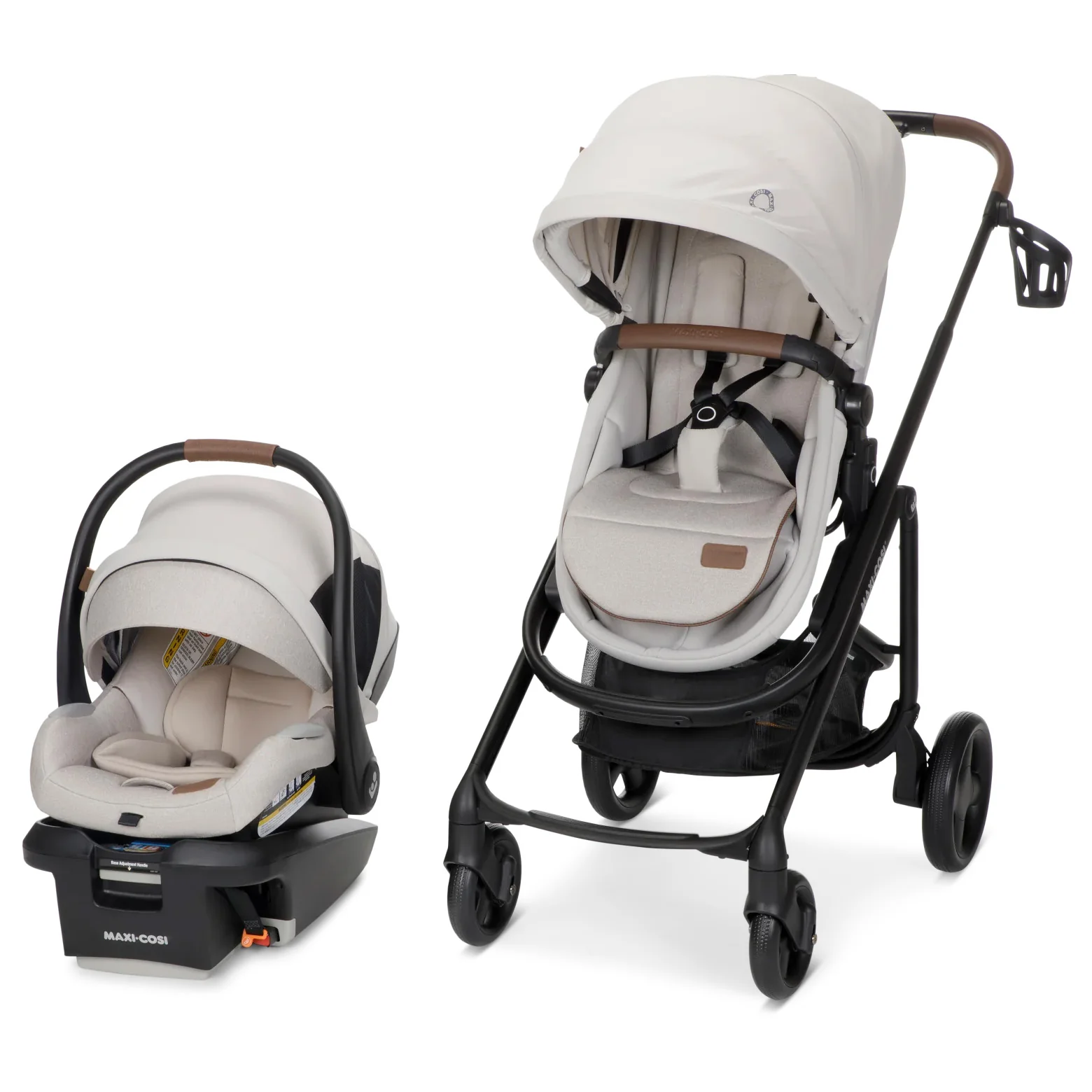 2026 Tayla Max 5-in-1 Modular Travel System – Versatile Stroller & Mico Luxe+ Infant Car Seat Combo