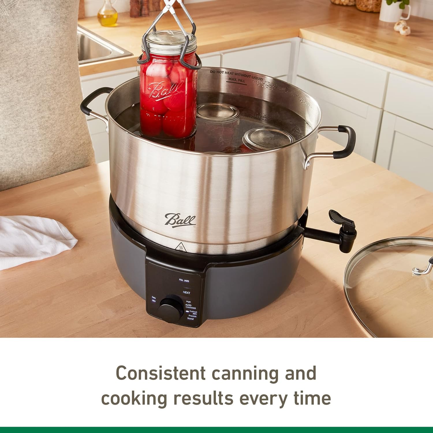 Easycanner Electric Water Bath Canner – Home Canning Tool