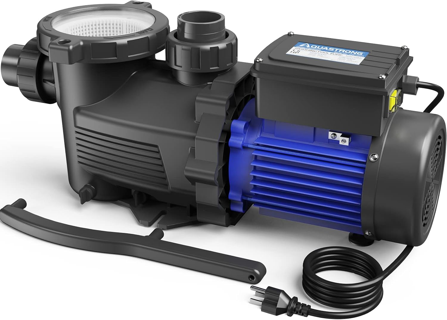 In/Above Ground Pool Pump, 2HP Single Speed, 8917 GPH