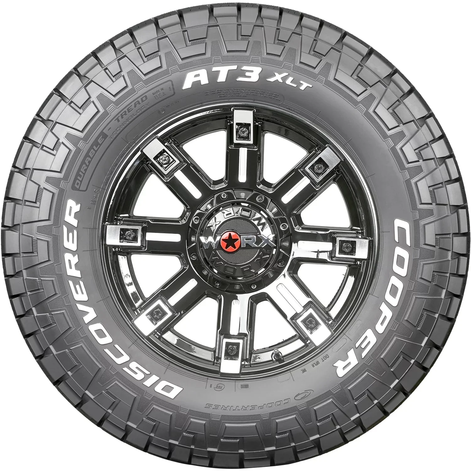 Discoverer AT3 XLT All Terrain Tires 285/75R16 10 Ply E – Fits Light Trucks & Hummer H3 Models