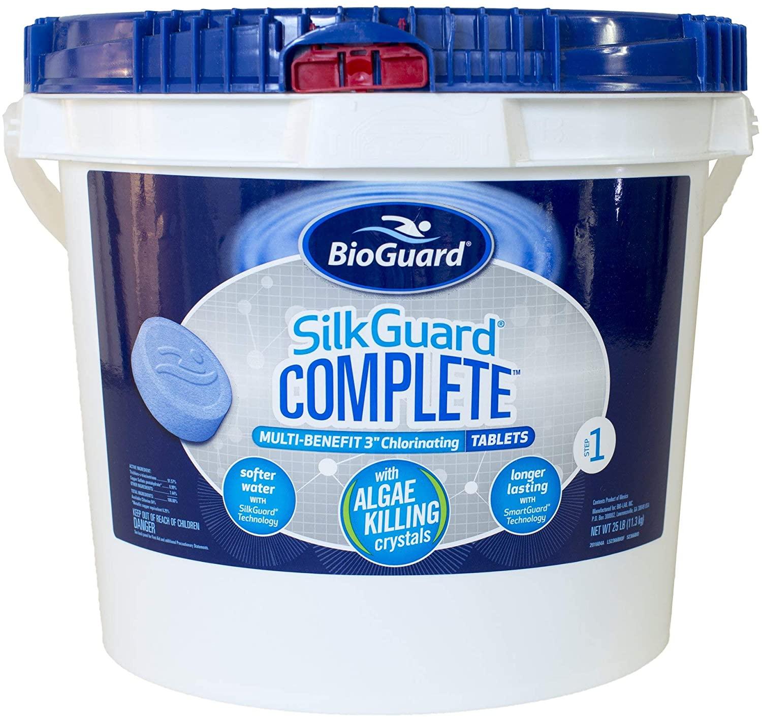 2026 BioGuard SilkGuard Complete 3′′ Chlorinating Tabs (25 lb)