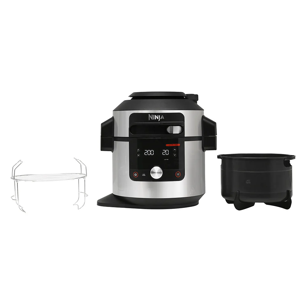 2026 Ninja Foodi SmartLid 14-in-1 7.5L Multi-Cooker with SteamCrisp Technology – Pressure Cooker, Air Fryer & Steamer in One