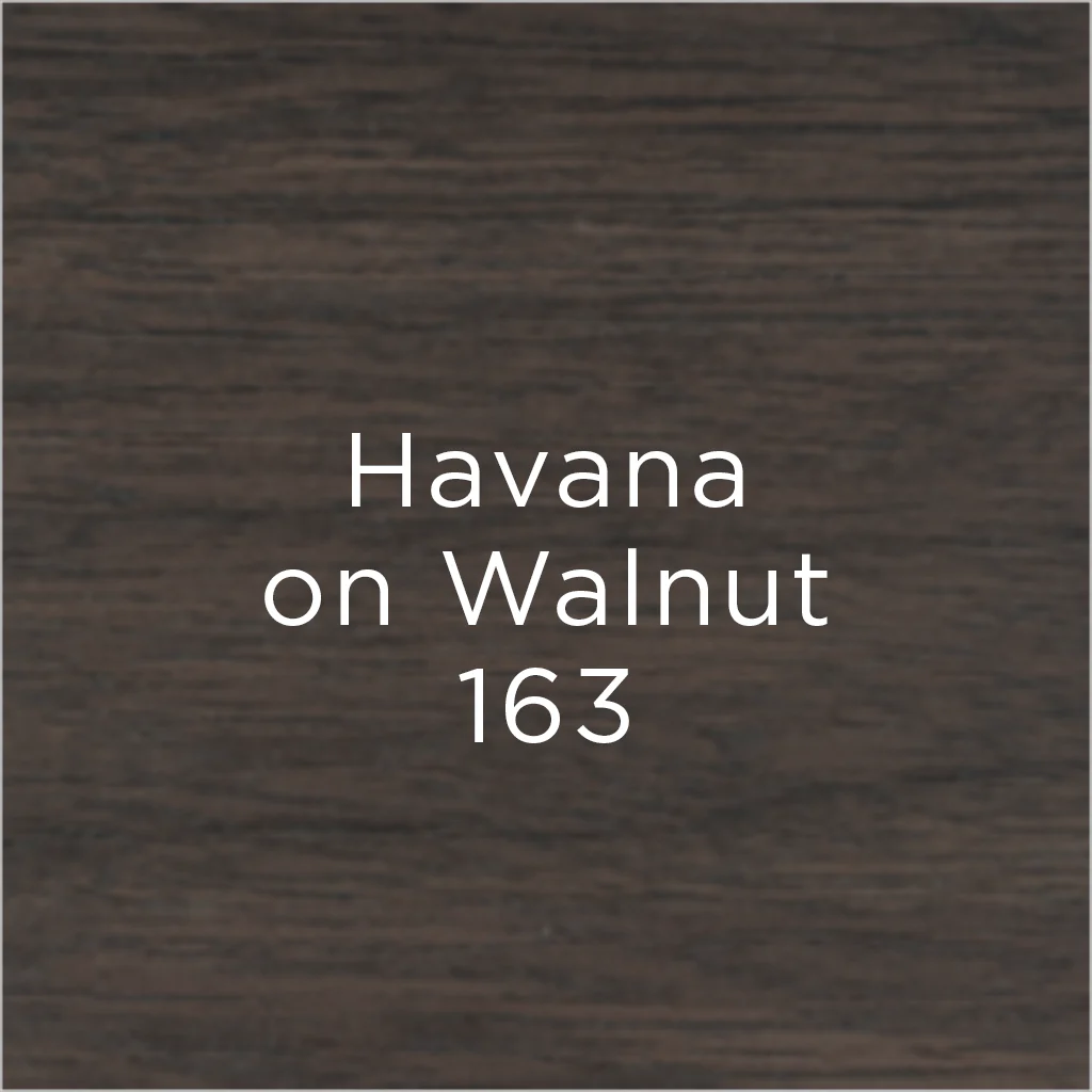 Regio Small Nightstand – Havana Walnut with Sand Glass Top and Wireless Charger
