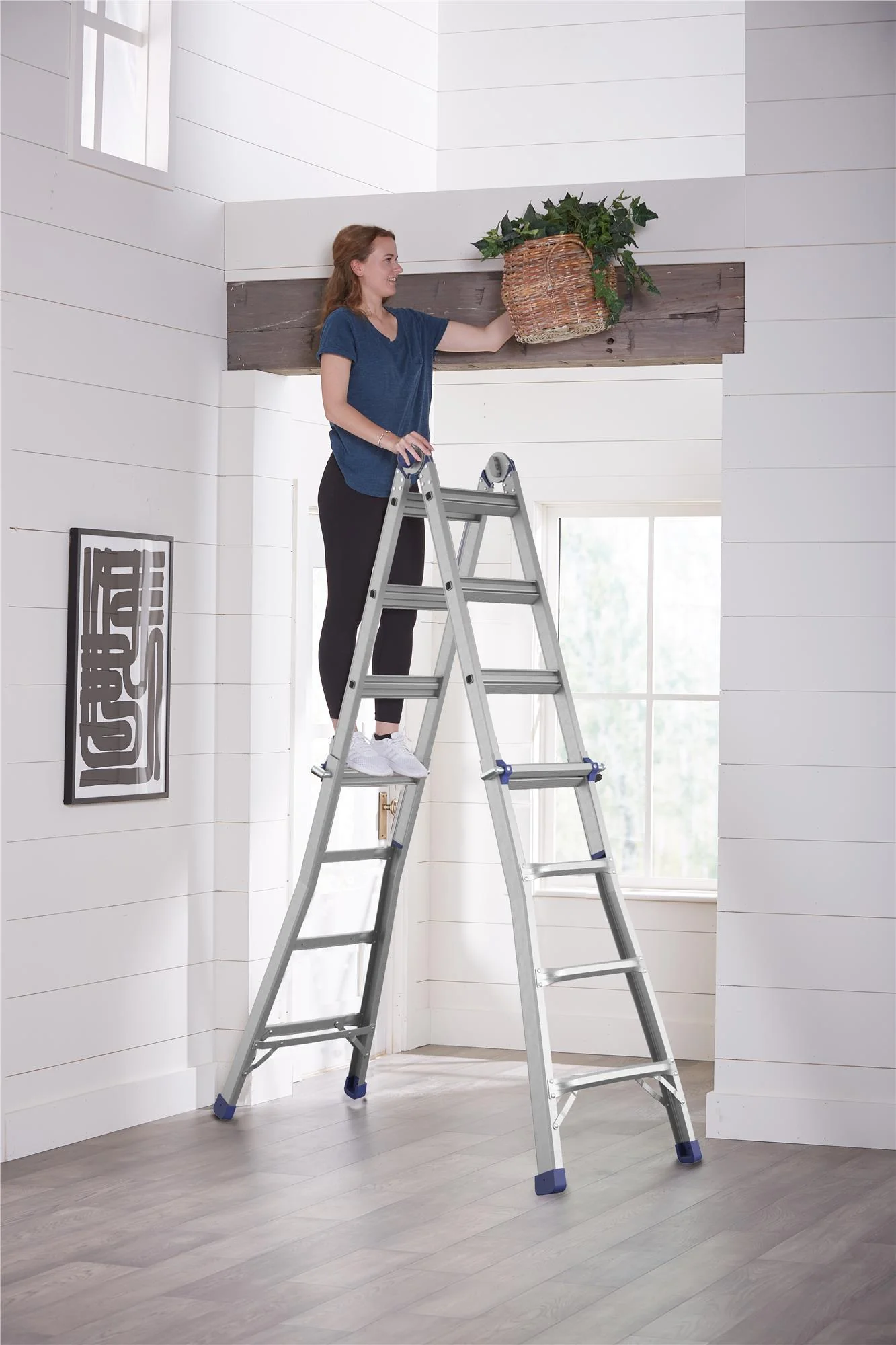 18 Ft. Height Multi-Position Ladder