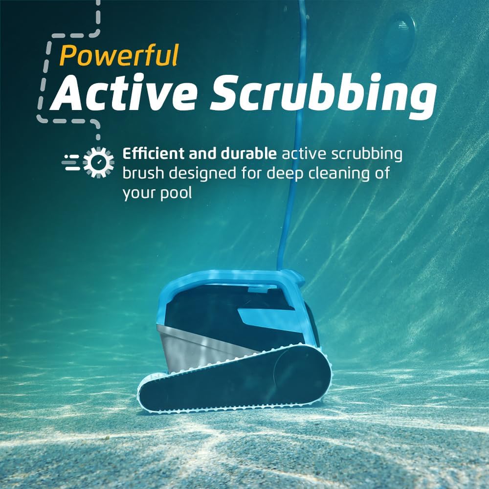 Plus Wi-Fi Robotic Pool Vacuum Cleaner