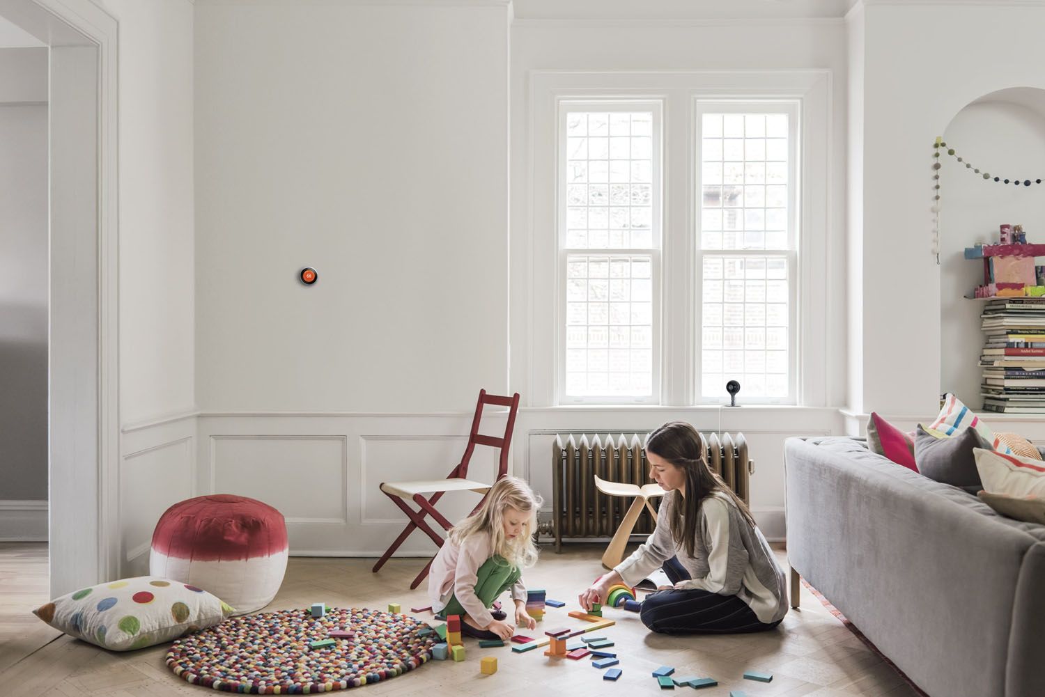 Google Nest Learning Smart Thermostat 3rd Generation, Stainless Steel