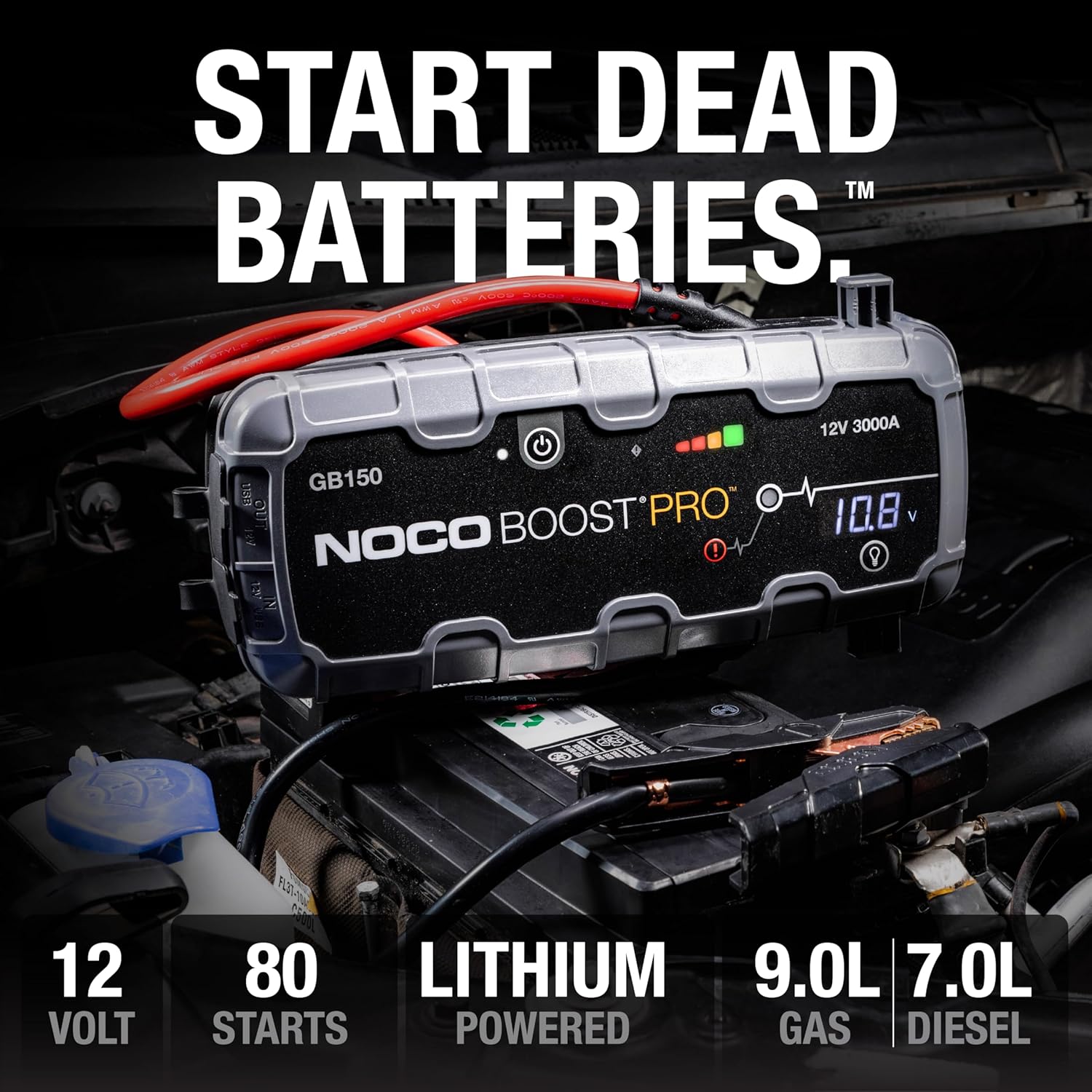 Boost Gb150: 3000A Jump Starter & Power Bank