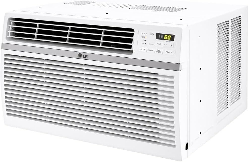 8,000 BTU Window Air Conditioner, Remote & Quiet