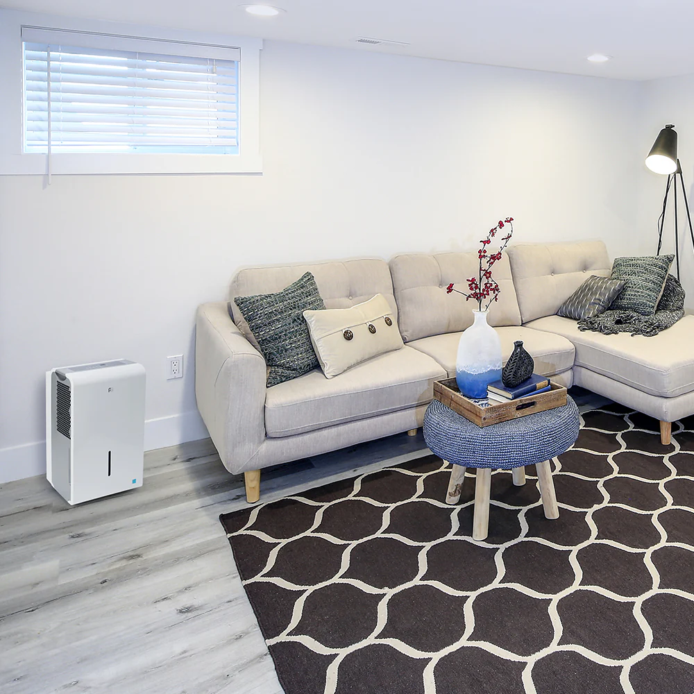 2026 35-Pint ENERGY STAR Dehumidifier With Continuous Drainage, Ultra-Quiet Operation - Ideal for Medium-Sized Rooms & Basements