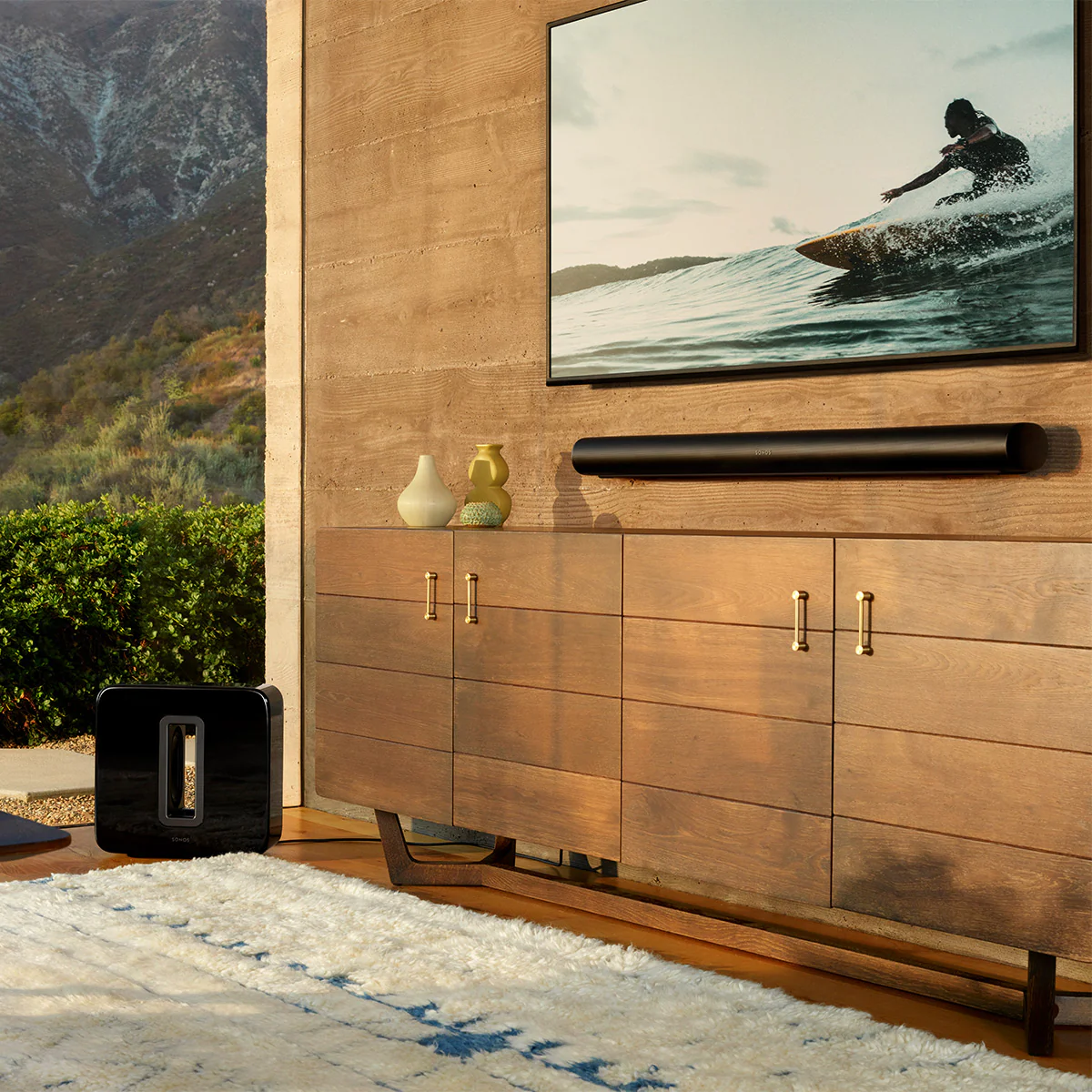 2026 Sonos Ultimate Immersive Set with Arc Ultra Soundbar, Sub 4 Subwoofer, & Pair of Era 300 Wireless Speakers (Black)