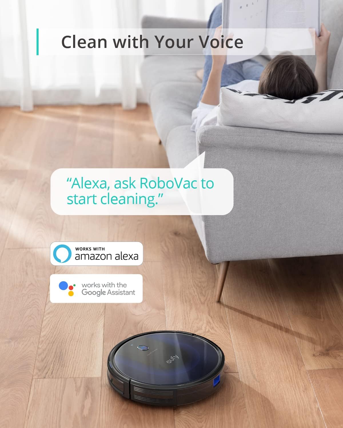 L60 Robot Vacuum with Self-Empty Station and 5000Pa Suction