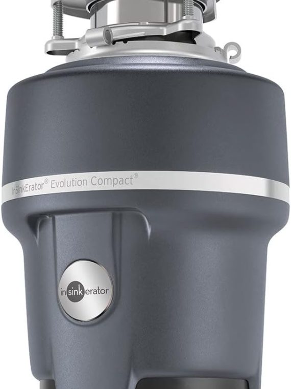 EVOLUTION 0.75HP 3/4 HP, Advanced Series EZ Connect Continuous Feed Food Waste Garbage Disposal, Gray – Advanced Series with EZ Connect